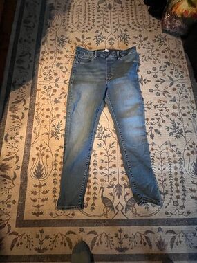 EUC Good American pull on jeggings - size XL